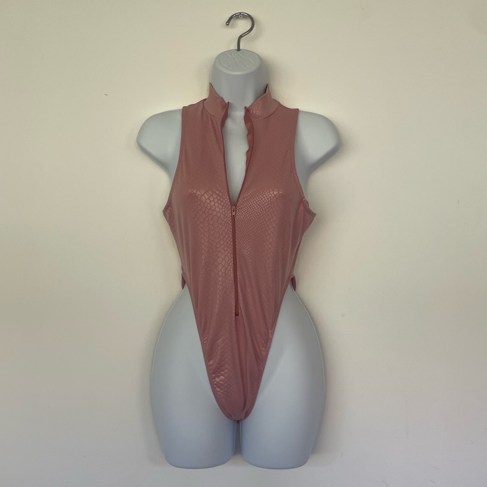 Pink bodysuit